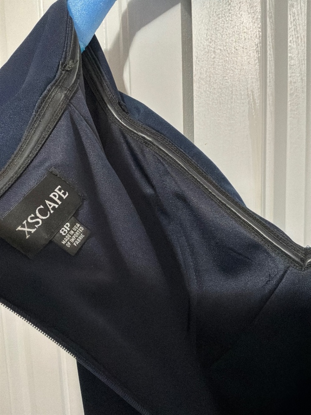 XSCAPE petite off shoulder gown - Picture 4 of 9